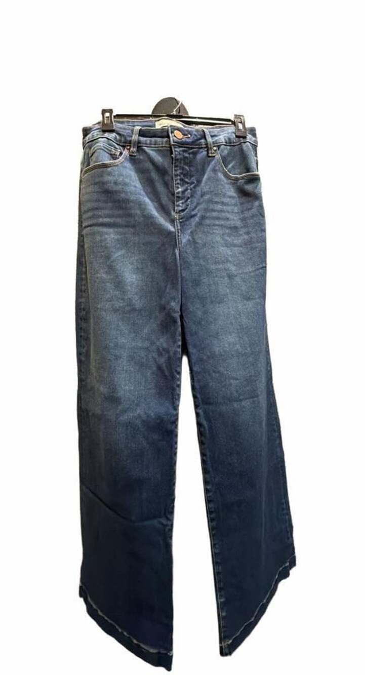 828 Risen Jeans Wide Leg Jeans Size 13/31 Blue Denim
